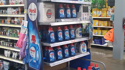 Walmart Persil ProClean Video Endcap