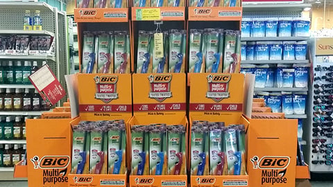 Bic 'Multi-Purpose Lighters' Floorstands 