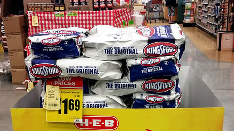 H-E-B 'Thrill of the Grill' Pallet Base Wrap