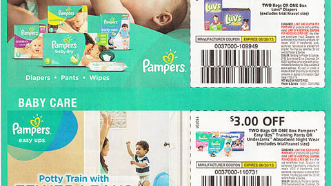 Pampers 'Happy Father's Day' FSI