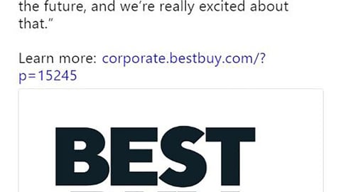 Best Buy News Updated Logo Twitter Update