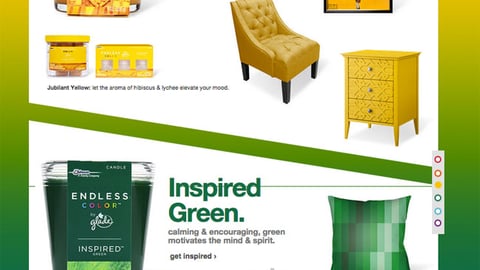 Target.com Glade Endless Color Page