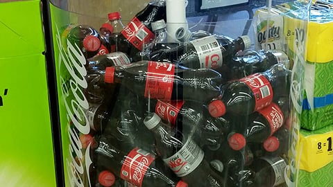 Coke Food Lion 'Share a Coke and a Song' Dump Bin
