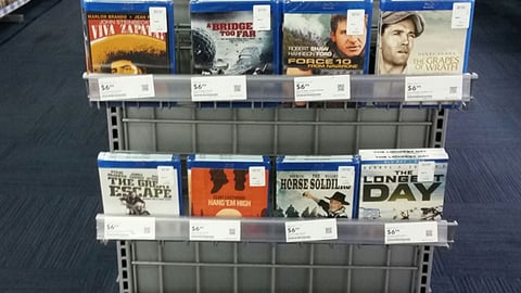 Best Buy 'Great Gifts' Home Video Endcap