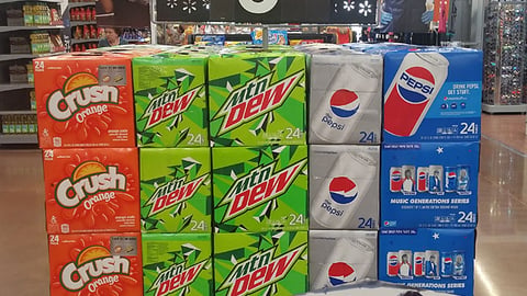 PepsiCo 'Loves Your Community' Walmart Pallet