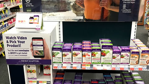 CVS Multi-Brand 'Powerhouse of Nutrition' Endcap