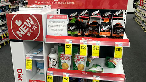 CVS 'Diet & Nutrition' Endcap
