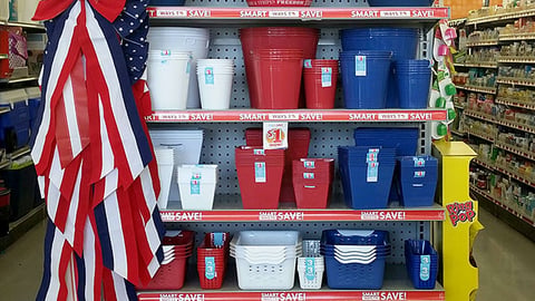 Family Dollar 'Smart Ways to Save' Endcap