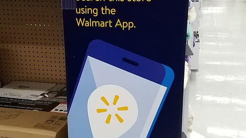 Walmart 'Find Your Item Faster' Side Panel