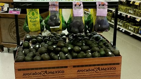 Avocados From Mexico 'Ready When You're Ready' Dump Bin