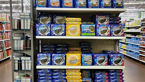 Walmart Oreo Endcap