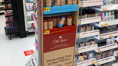 Secret Old Spice 'Plastic-Free Deodorant' Walmart Sidekick