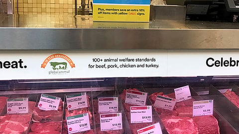 Whole Foods 'Prime Member Deals' Counter Card