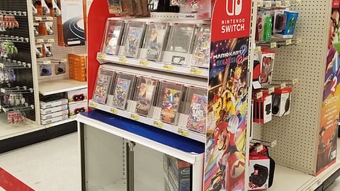 Target Nintendo Switch 'Mario Kart 8 Deluxe' Endcap