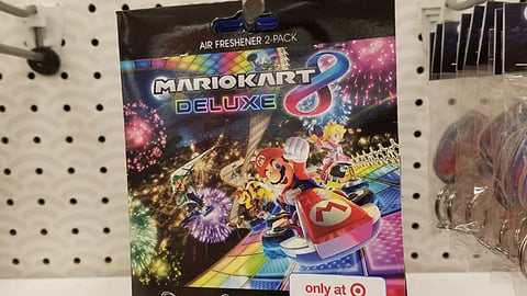 Nintendo Switch 'Mario Kart 8 Deluxe' Target Air Freshener