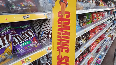 M&M's Caramel 'Coming Soon' Violator