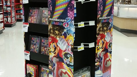 Nintendo Switch 'Mario Kart 8 Deluxe' Target Floorstand