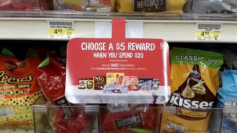 Unilever Albertsons '$5 Reward' Wobbler
