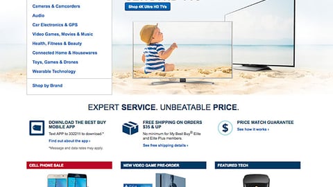 Best Buy Oculus Rift Display Ad