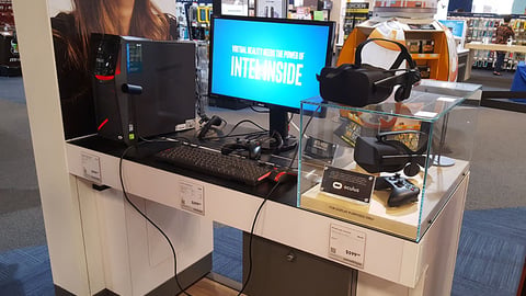 Best Buy Oculus Rift Demo Station