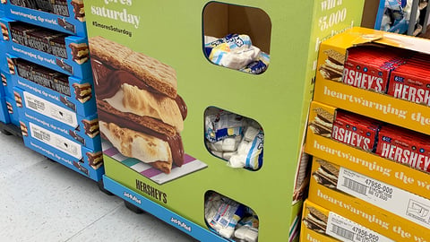 Walmart 'S'mores Saturday' Pallet Train