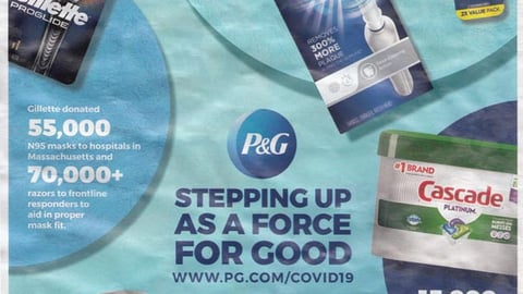 P&G 'A Force For Good' FSI