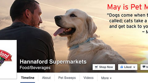 Hannaford 'Pet Month' Facebook Cover