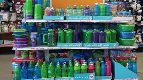 Family Dollar 'Just Add Family' Table Display