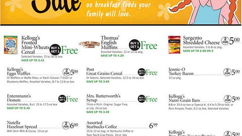 Publix 'Breakfast Sale' Feature