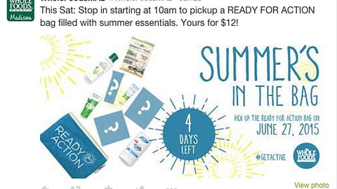 Whole Foods 'Ready for Action' Tweet