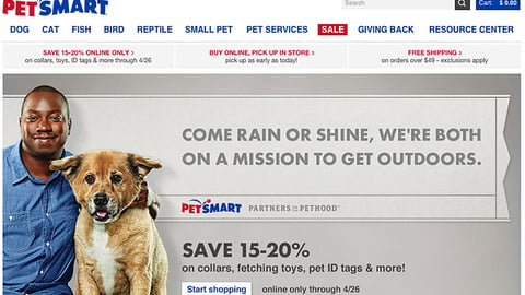 PetSmart 'Partners in Pethood' Carousel Ad