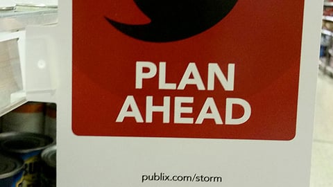 Publix 'Plan Ahead' Shelf Talker