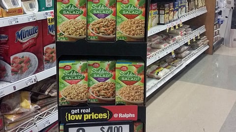 Suddenly Salad Ralphs 'Complete Your Summer Cookout' Floorstand