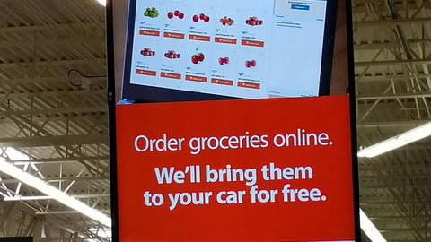 Walmart Grocery Pickup Smart Network Ad