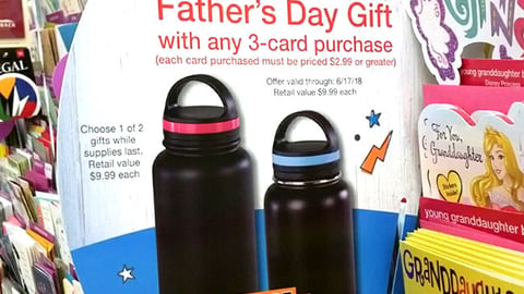 American Greetings Albertsons ‘Father’s Day Gift’ Incentive 