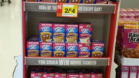 Pop-Tarts Jurassic World Floorstand