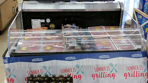 Kroger 'Summer to Remember' Cooler Signs