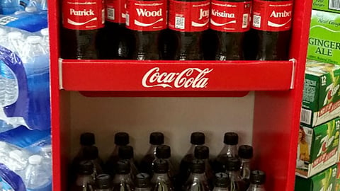 Coca-Cola 'Savor the Moment' Floorstand