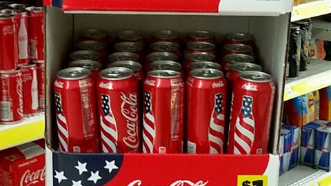 Coca-Cola Dollar General 'Limited Edition' Floorstand