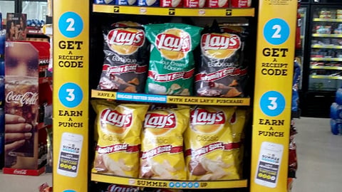 Lay's Dollar General 'Summer Punch Up' Endcap
