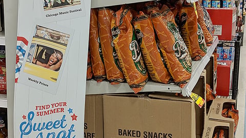 M&M's Meijer 'Find Your Summer Sweet Spot' Side Panel