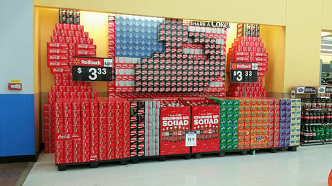 Coca-Cola Patriotic 'Share a Coke' Spectacular