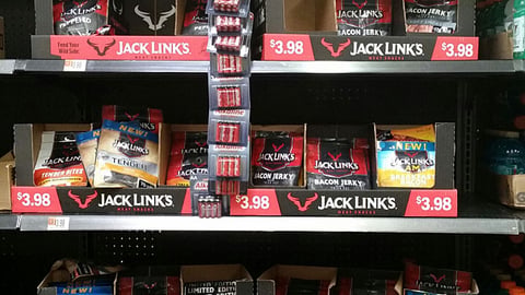 Jack Link's Walmart Shelf Trays
