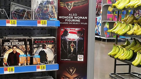 Walmart 'Wonder Woman' Incentive Signs