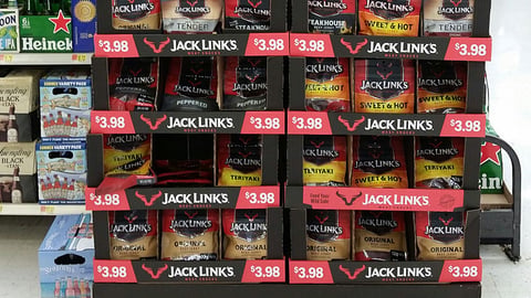 Walmart Jack Link's Case Stand