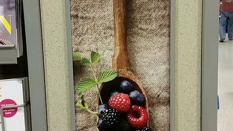 Publix 'Have a Berry Nice Day' Framed Sign