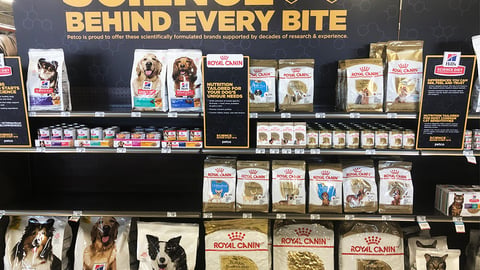 Petco 'Science Behind Every Bite' In-Line Display