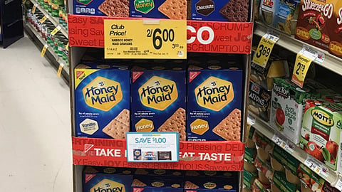 Safeway Nabisco 'Fuel Your Trip' Floorstand