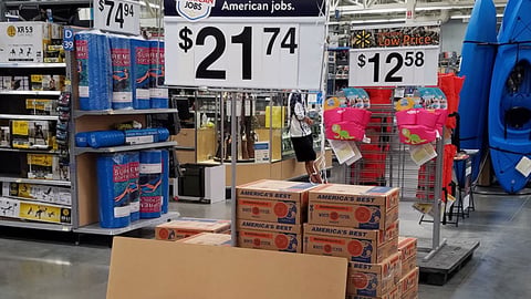 Walmart 'American Jobs' Pallet