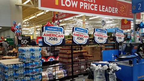 Walmart 'Investing in American Jobs' Headers
